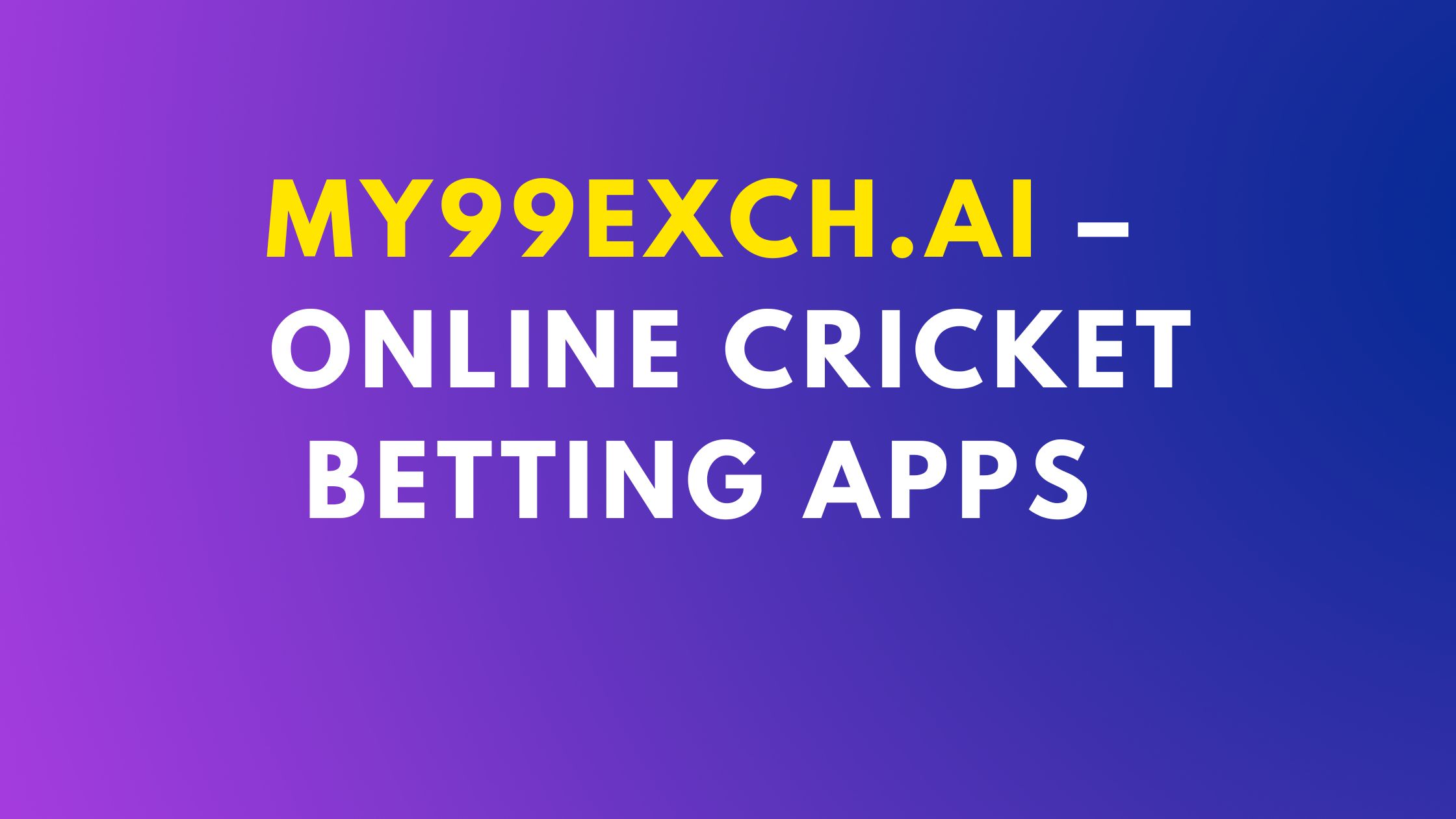 online cricket betting apps