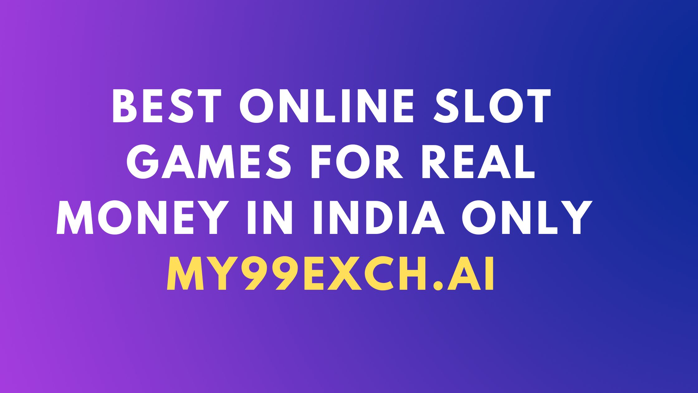 best online slot games for real money