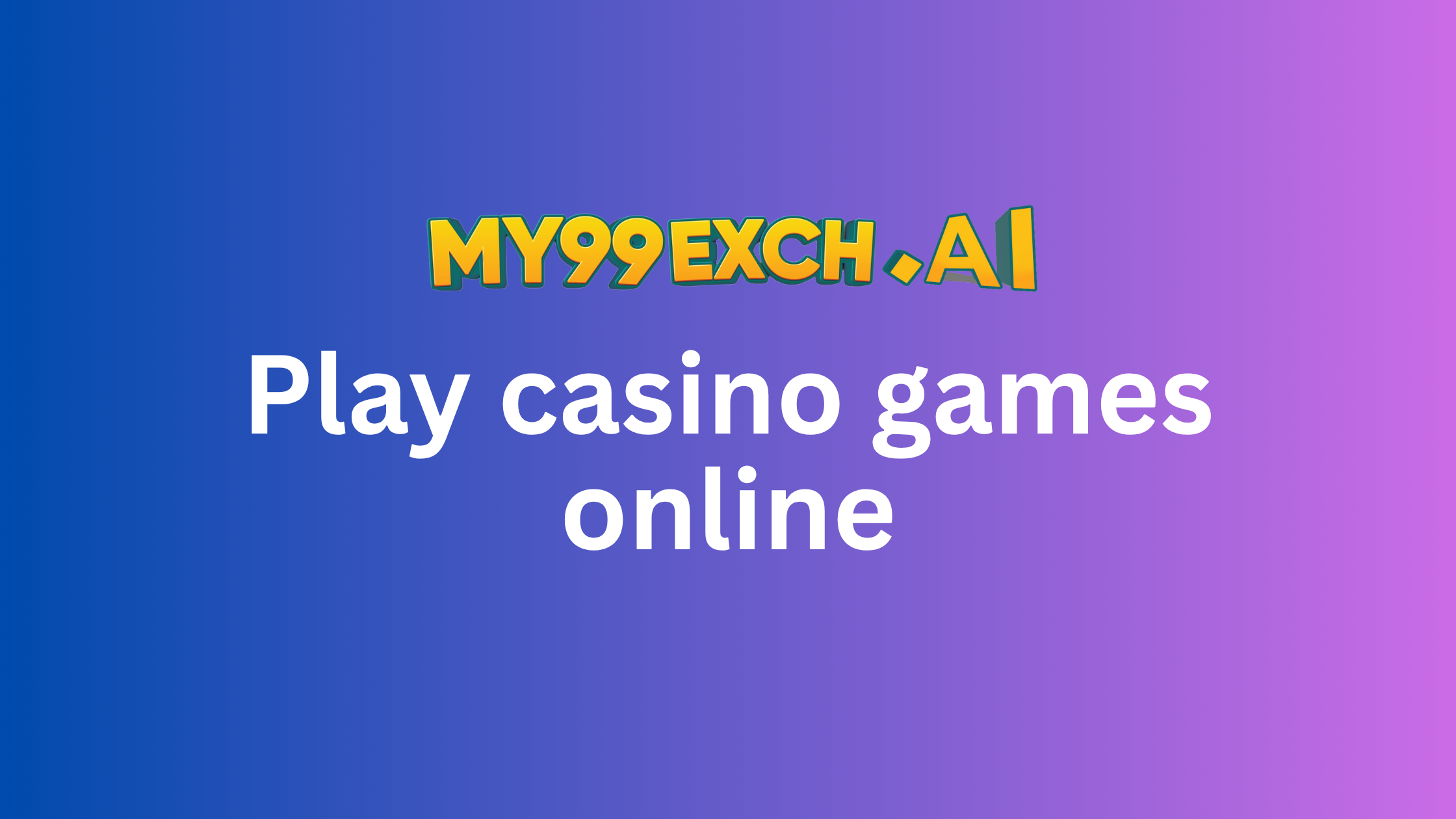 Play casino games online