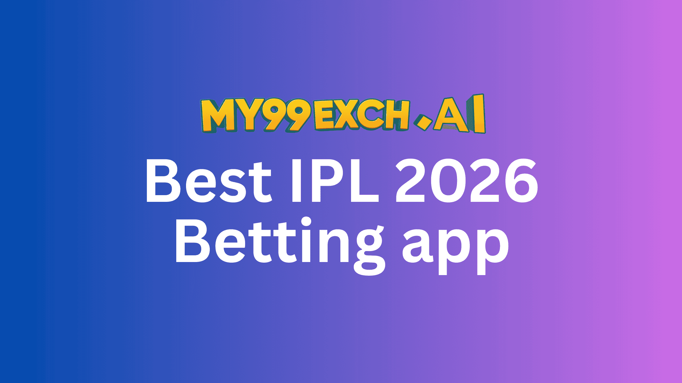 Bet IPL 2026 Betting app