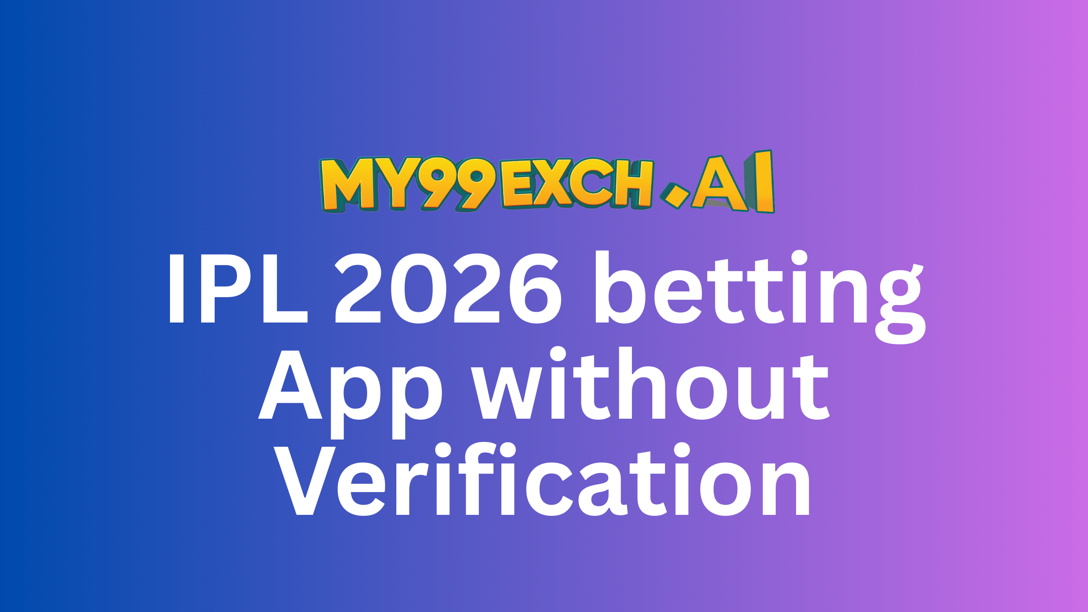 IPL 2026 betting app without verification