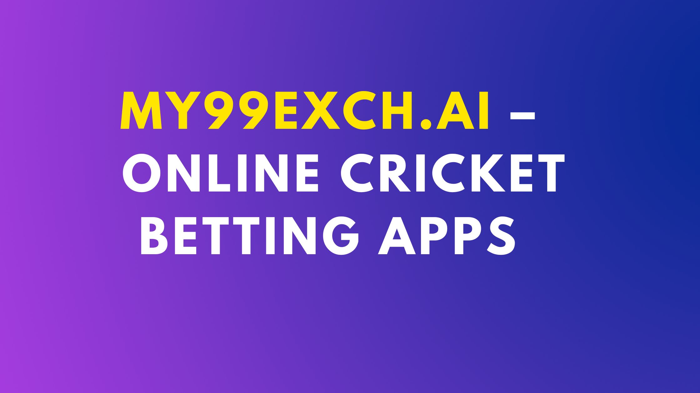 online cricket betting apps