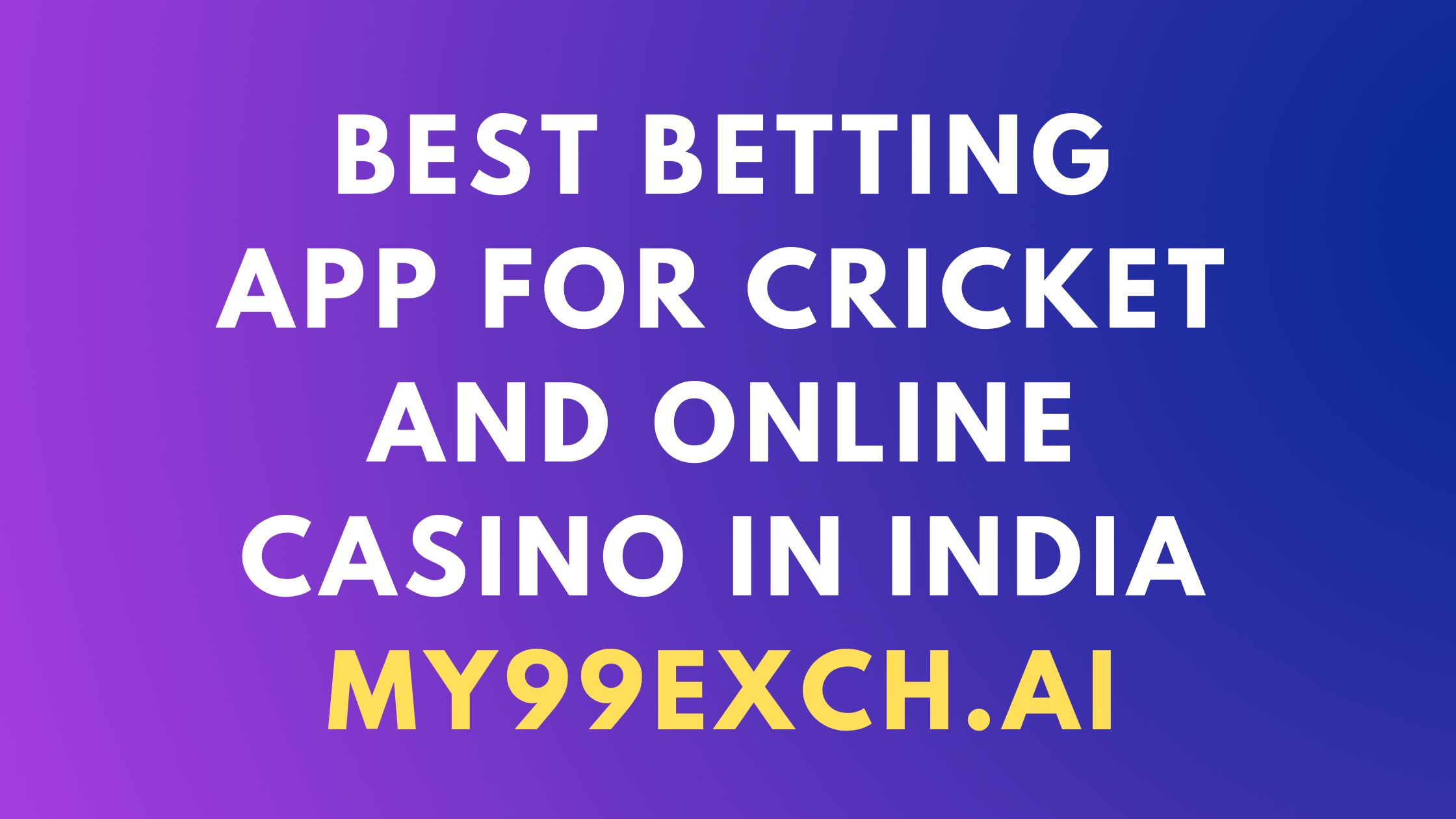 Best Betting App for Cricket