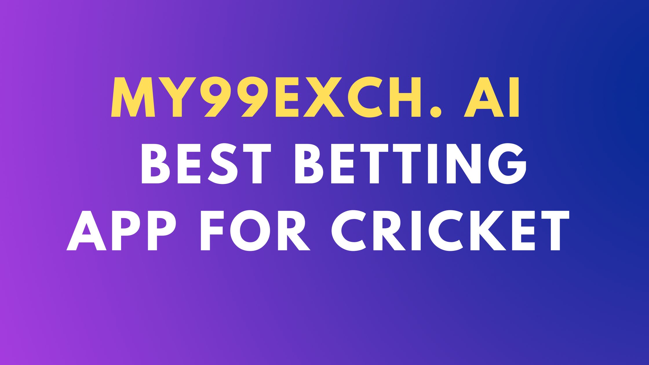 best betting app for cricket