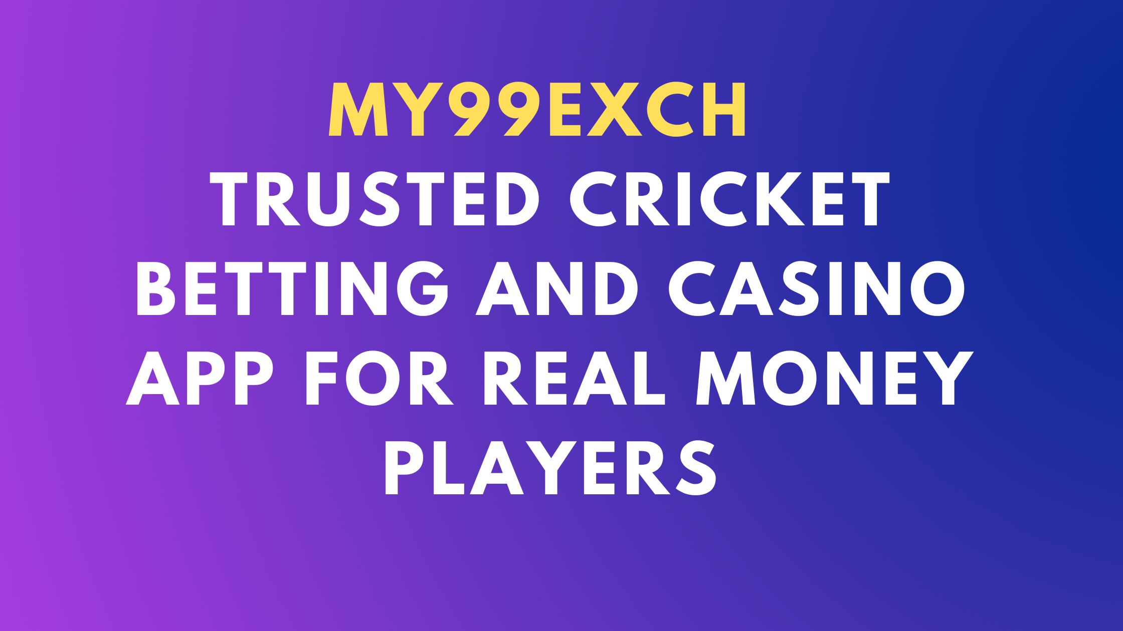 trusted cricket betting app