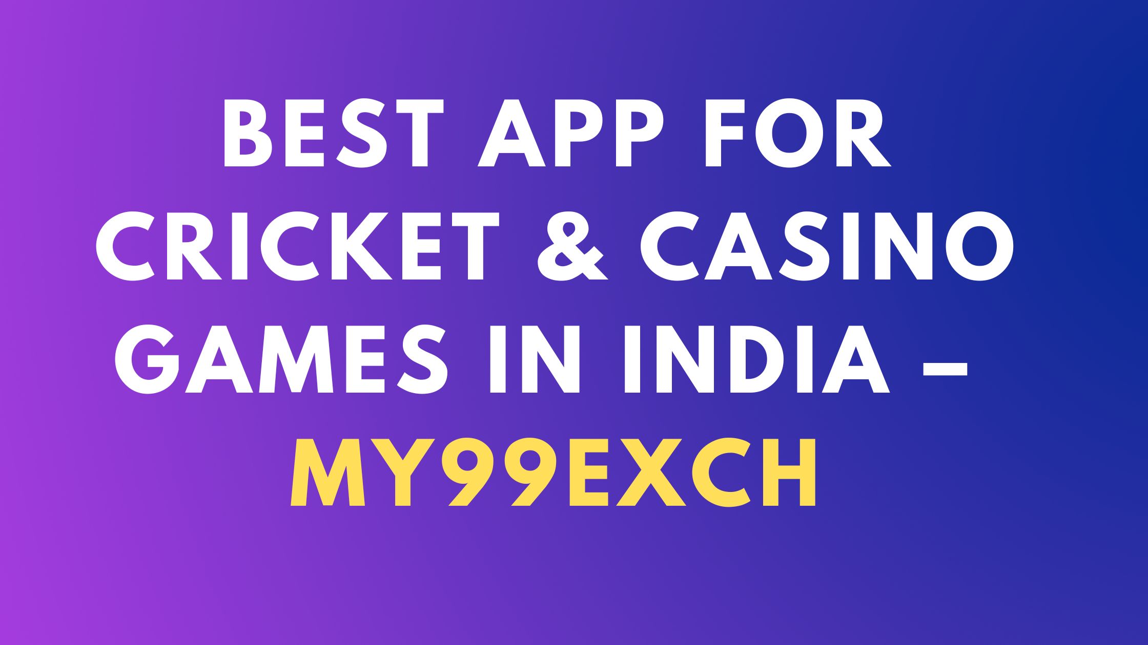 best app for betting in cricket