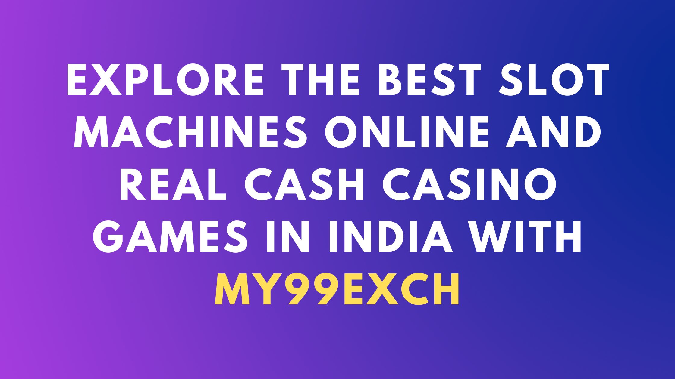 best slot machines online