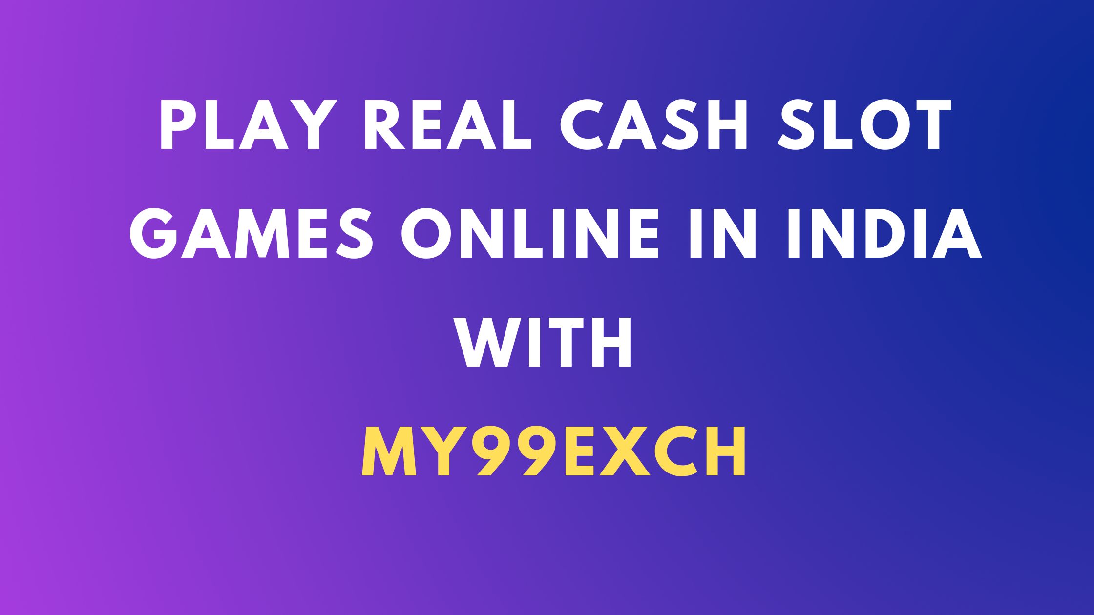 real slot games for real money