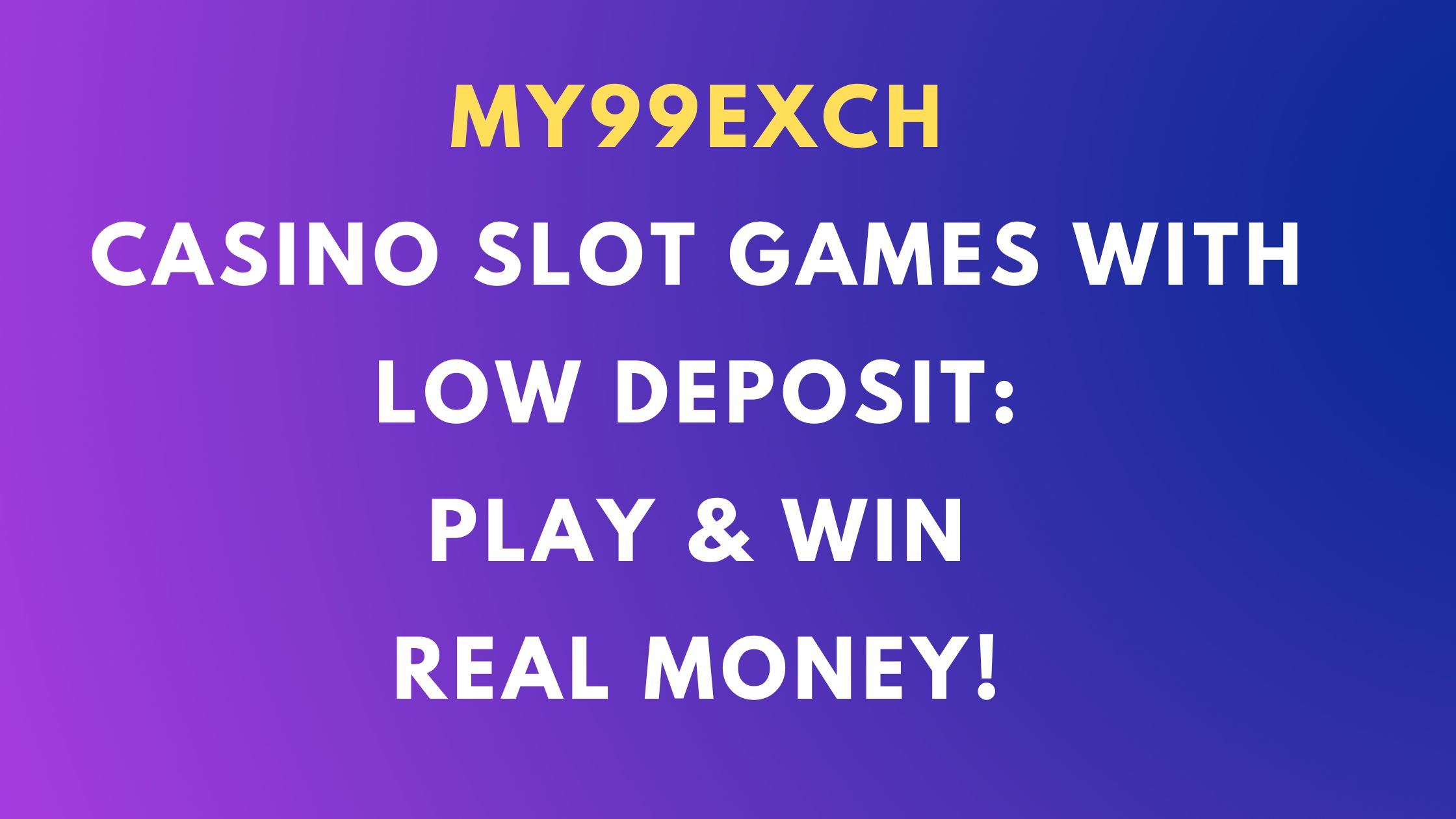 online casino India real money app