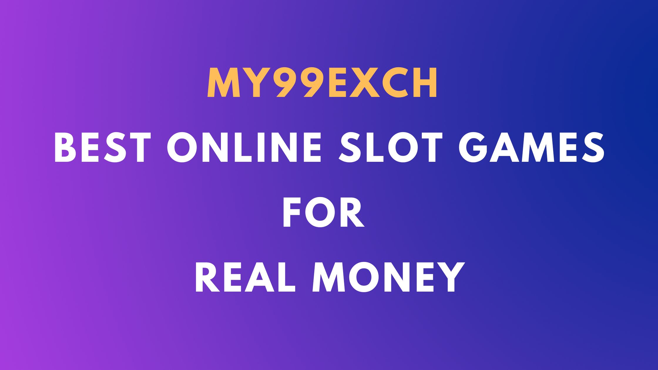 best online slot games for real money