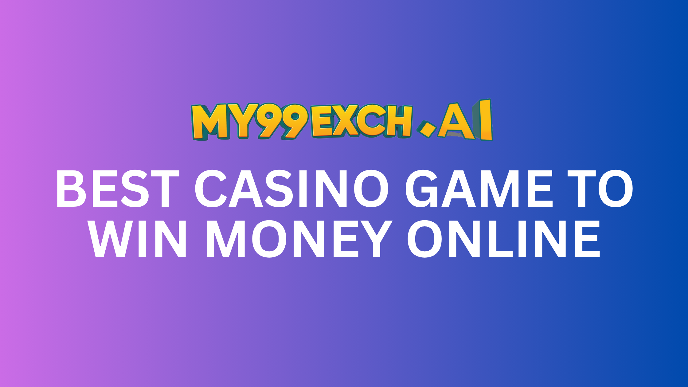 Best casino game to win money online