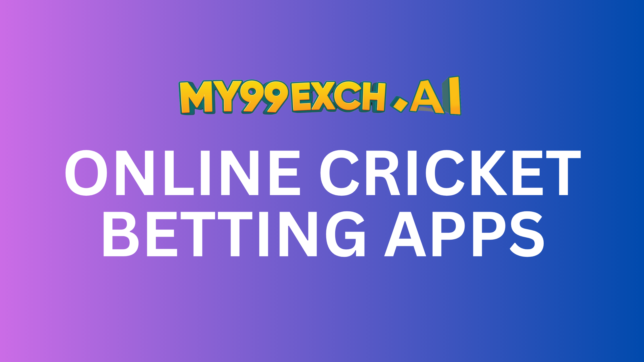 Online cricket betting apps