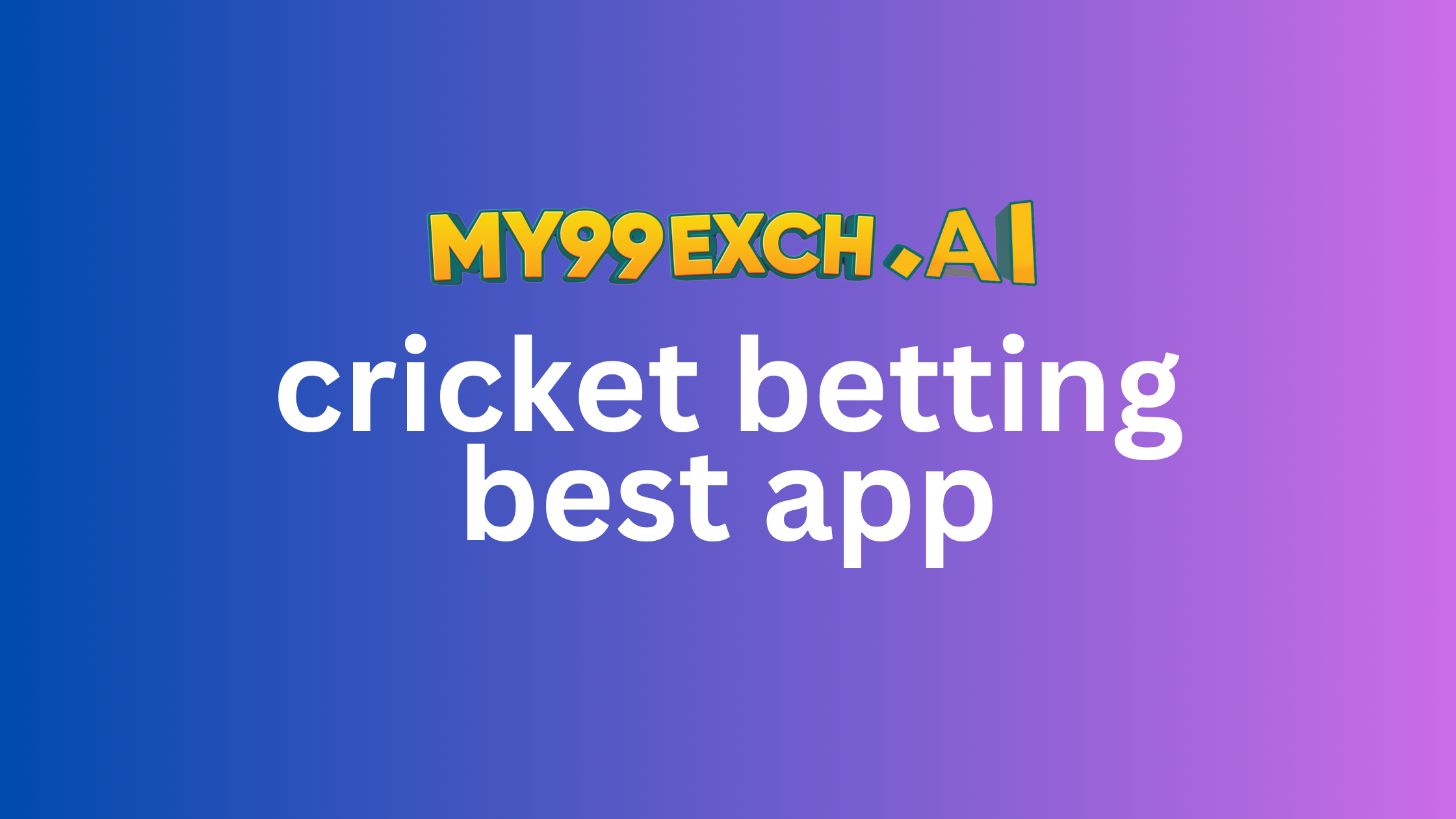 cricket bettings best app