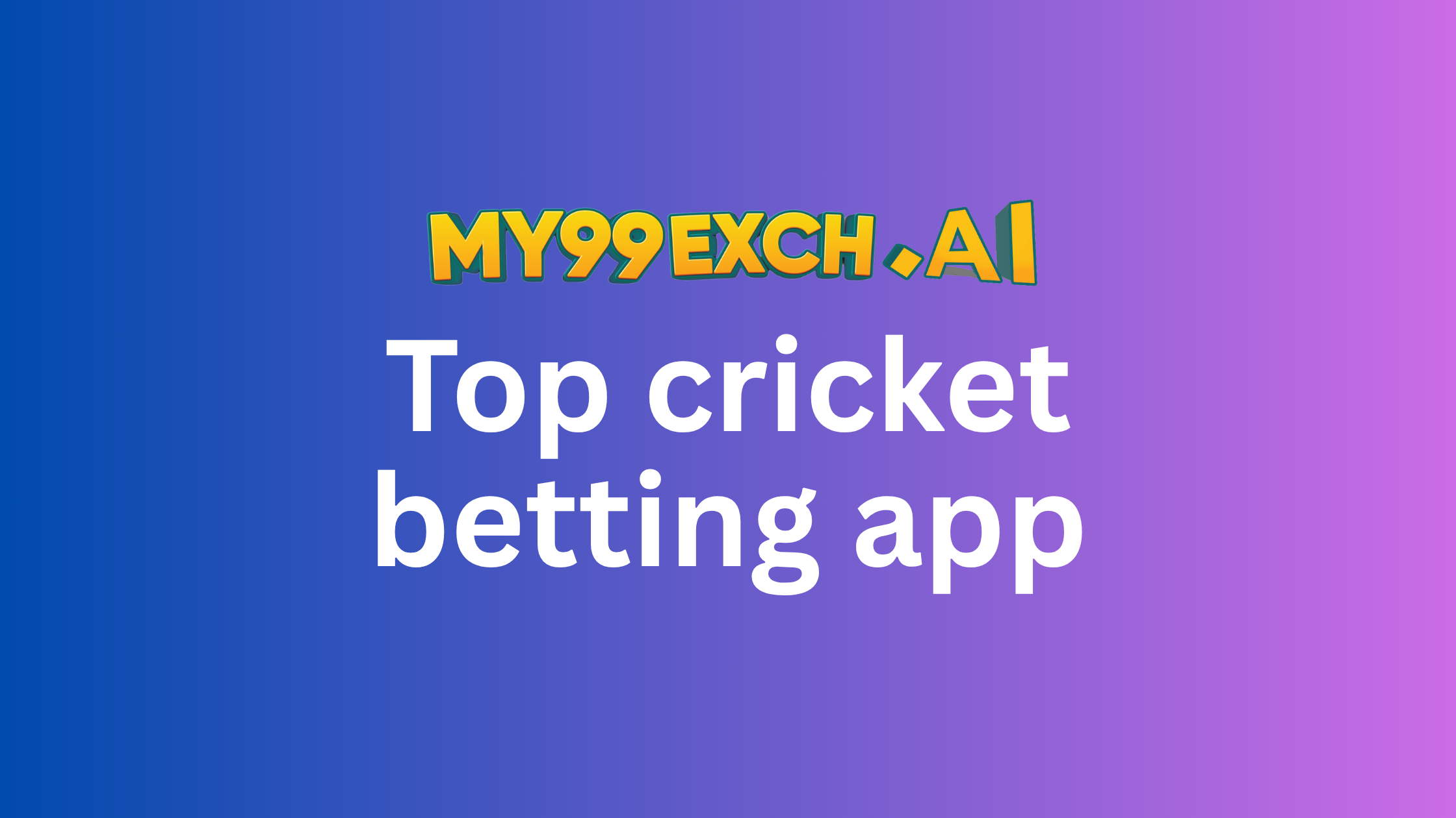 Top cricket betting app
