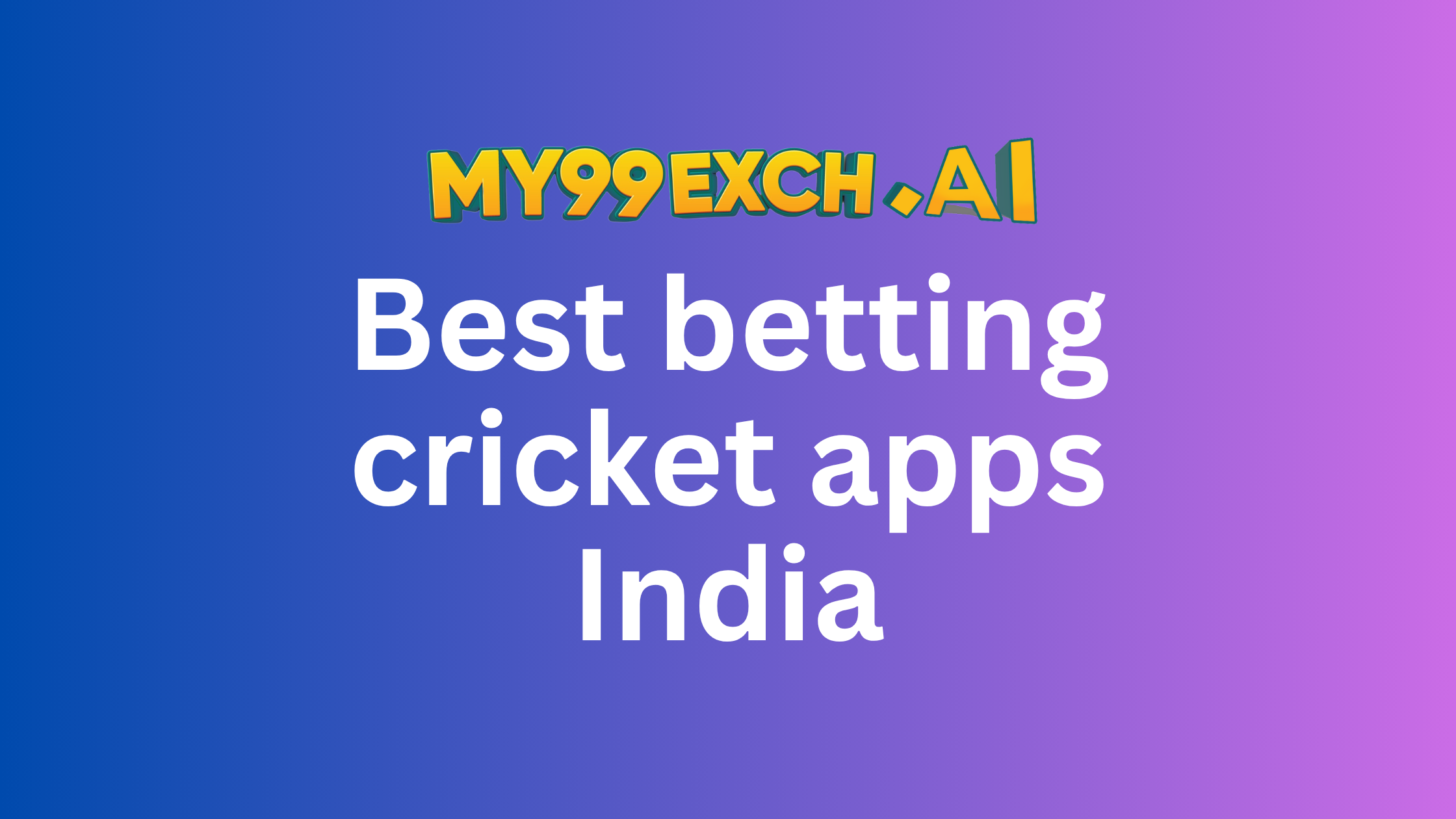 Best betting cricket apps India