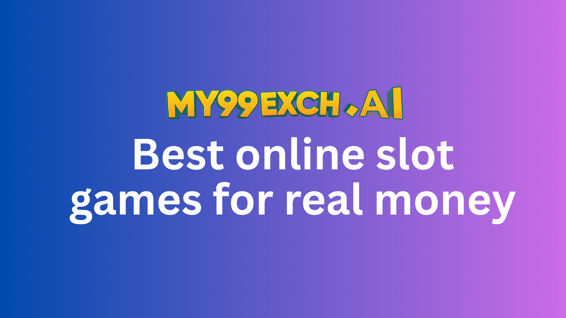 Best online slot games for real money