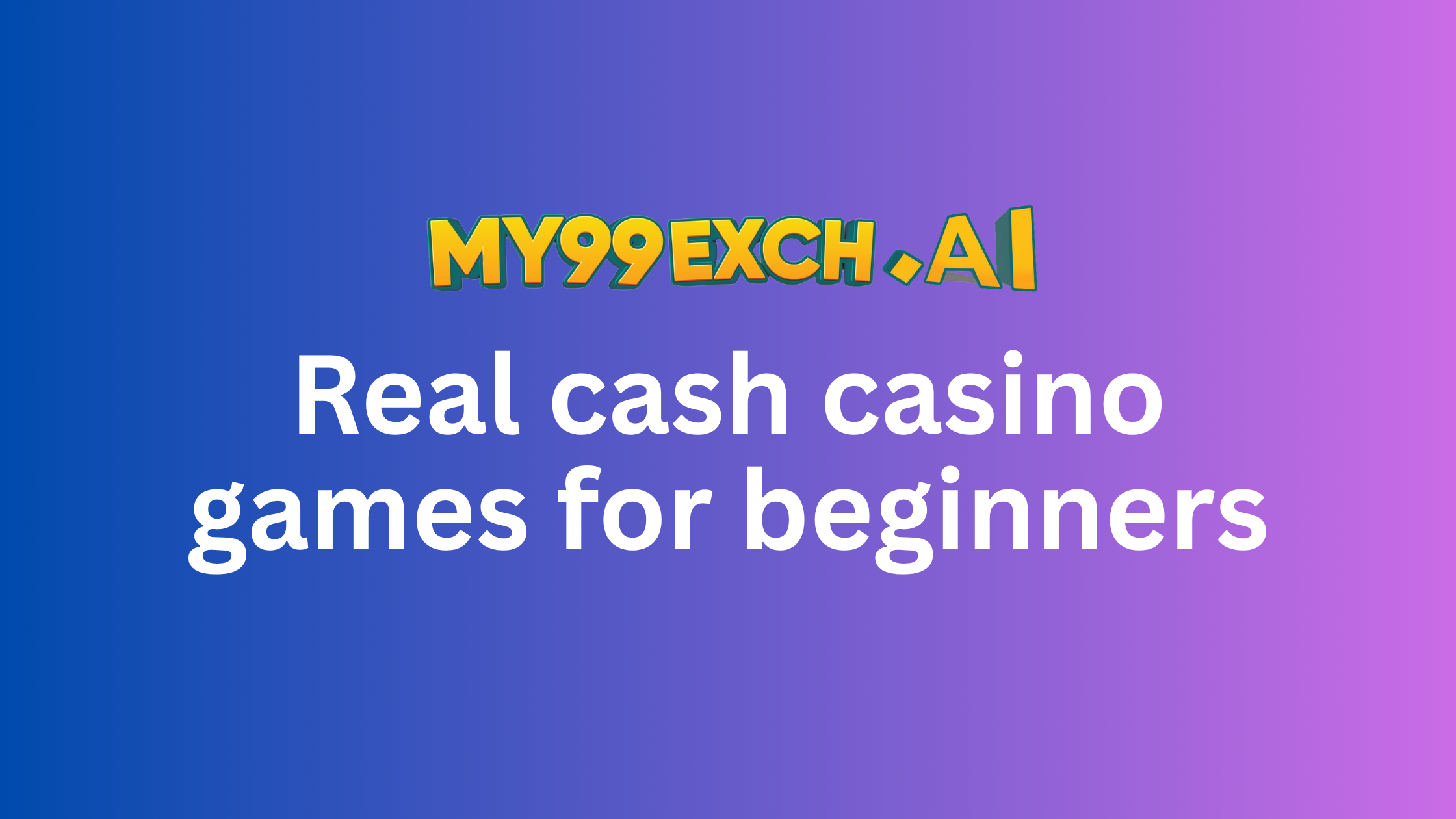 real cash casino games for beginners