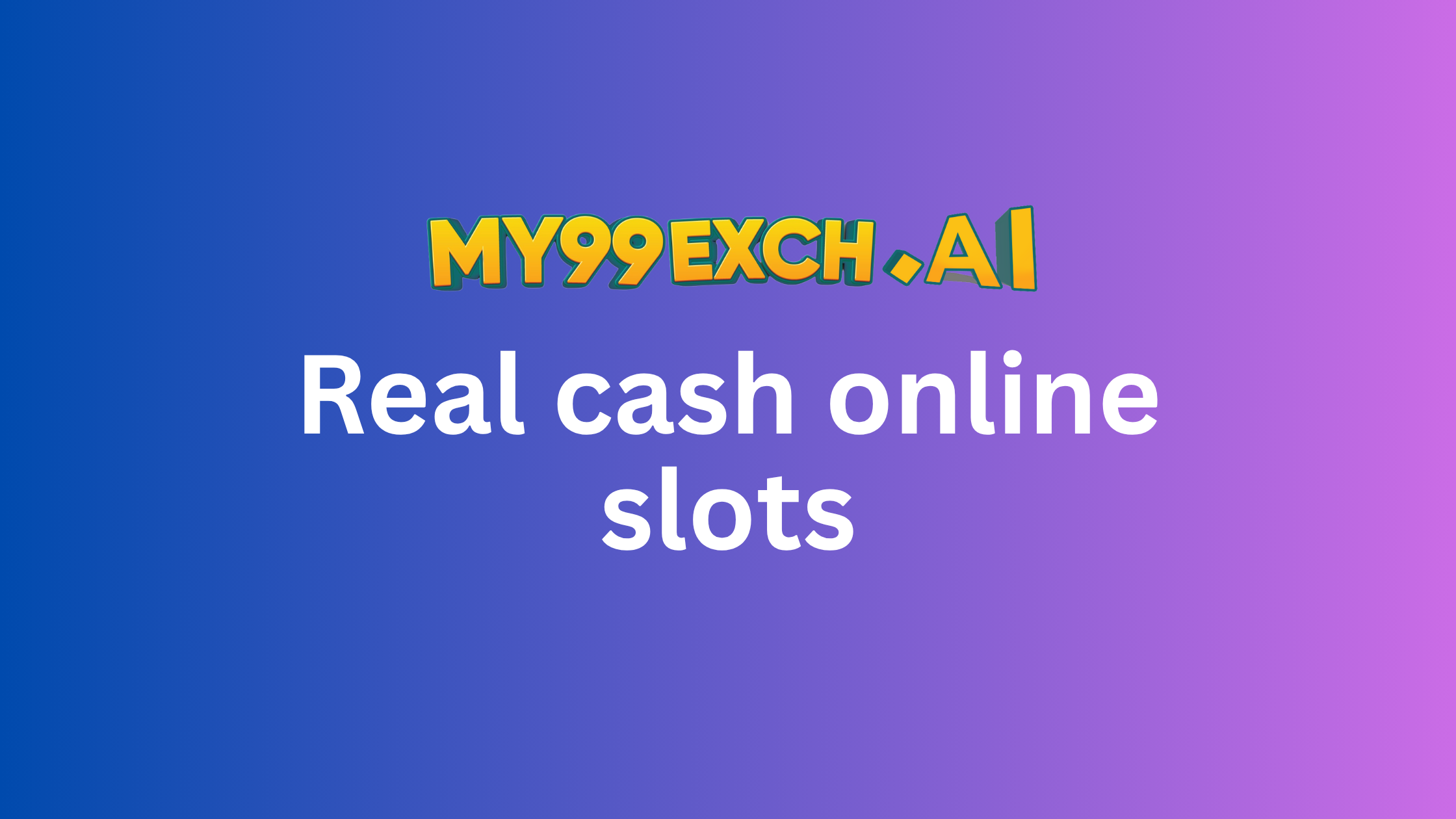 Real cash online slots