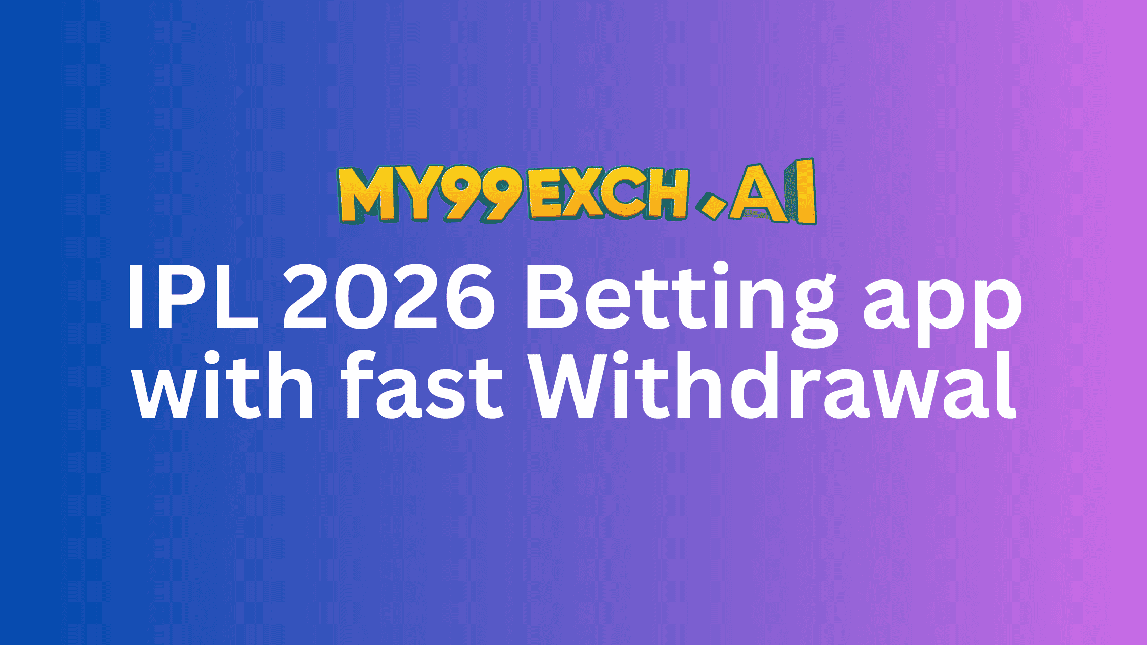 IPL 2026 Betting app with fast withdrawal