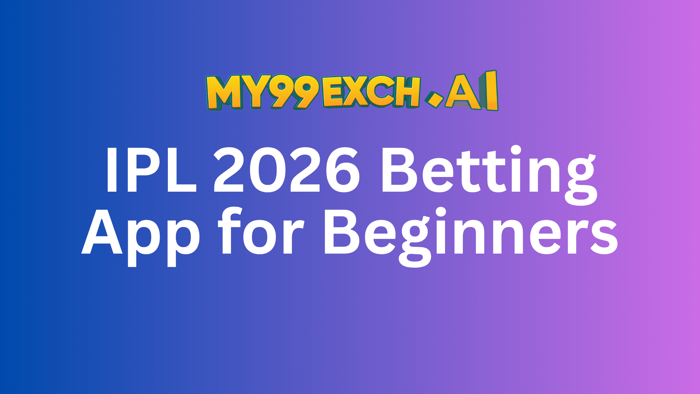 IPL 2026 betting app for beginners